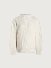 Blossom Mock Neck Knit Sweater