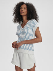White Celestial Blue