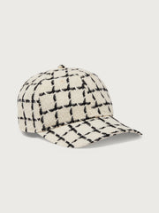 Elvin Mono Check Cap